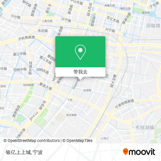 银亿上上城地图