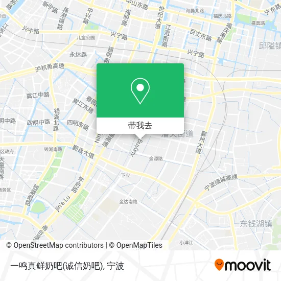 一鸣真鲜奶吧(诚信奶吧)地图