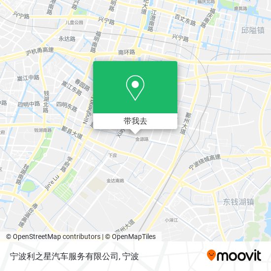宁波利之星汽车服务有限公司地图