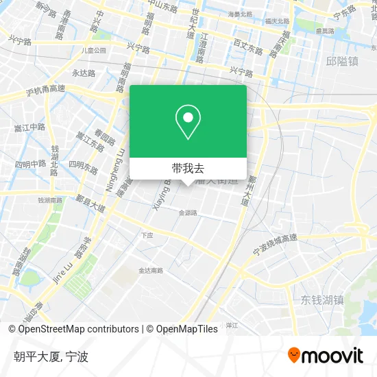 朝平大厦地图