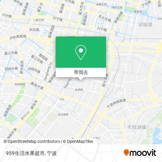 959生活水果超市地图