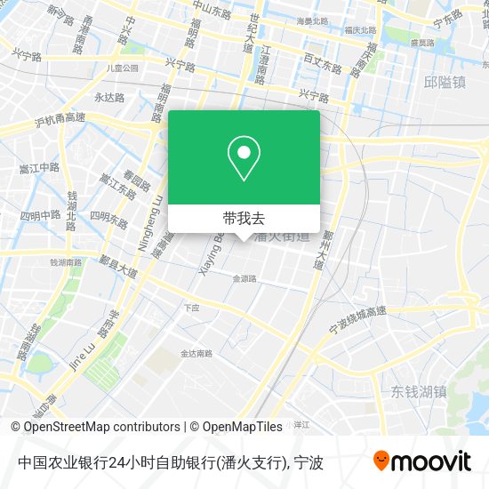 中国农业银行24小时自助银行(潘火支行)地图