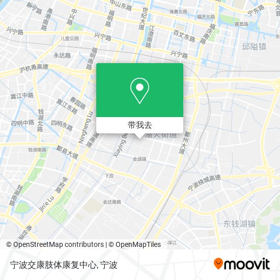 宁波交康肢体康复中心地图