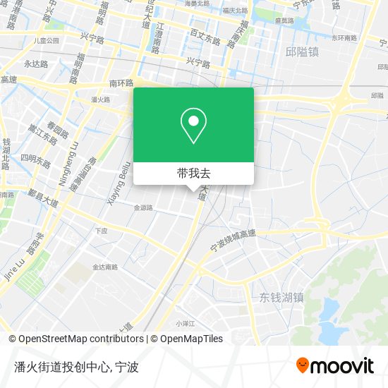 潘火街道投创中心地图