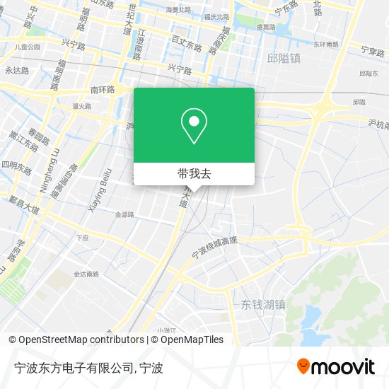宁波东方电子有限公司地图