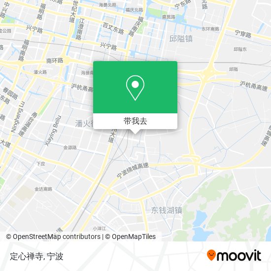 定心禅寺地图
