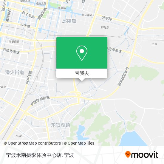 宁波米南摄影体验中心店地图