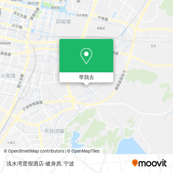 浅水湾度假酒店-健身房地图