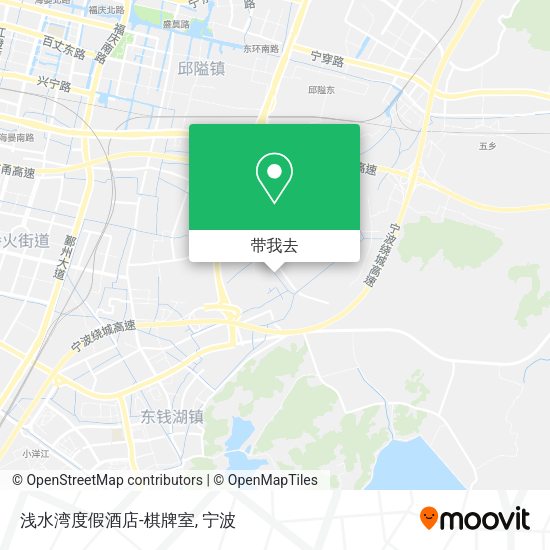 浅水湾度假酒店-棋牌室地图