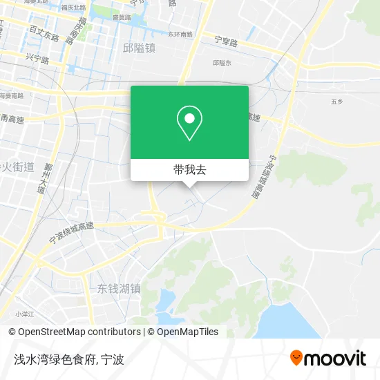 浅水湾绿色食府地图