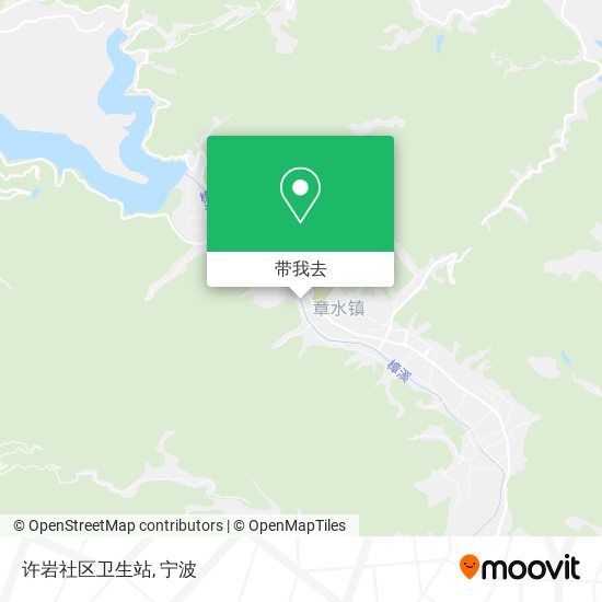 许岩社区卫生站地图