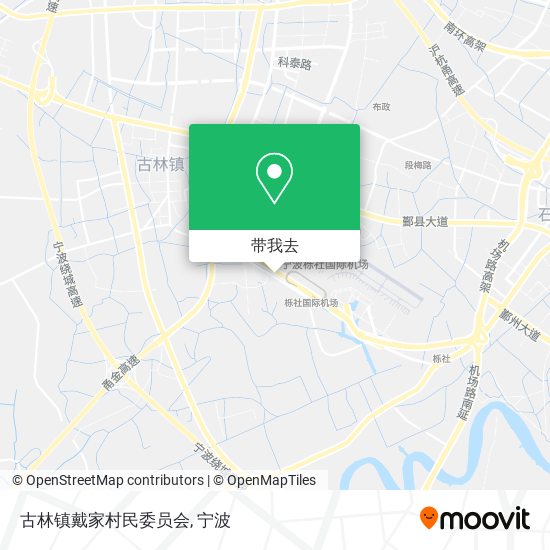 古林镇戴家村民委员会地图