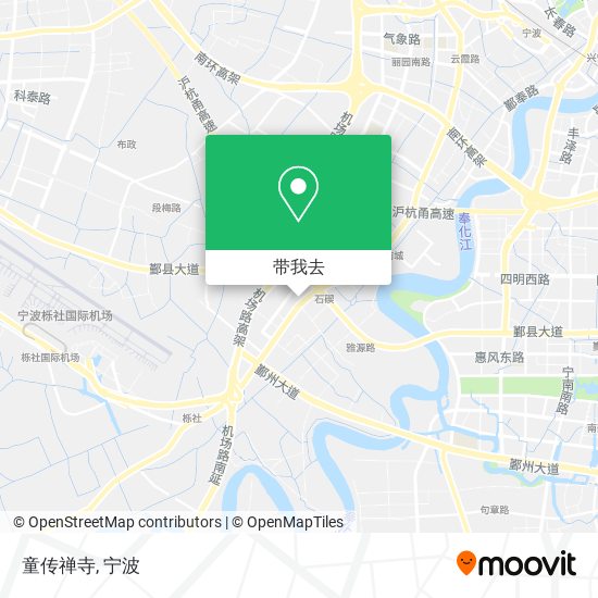 童传禅寺地图