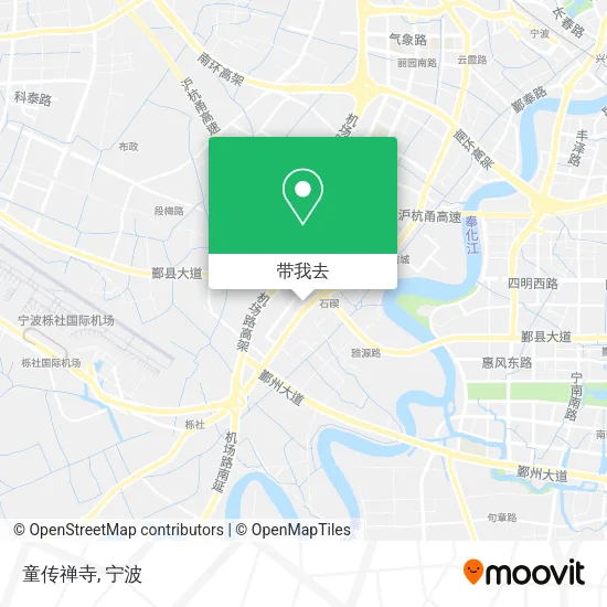 童传禅寺地图
