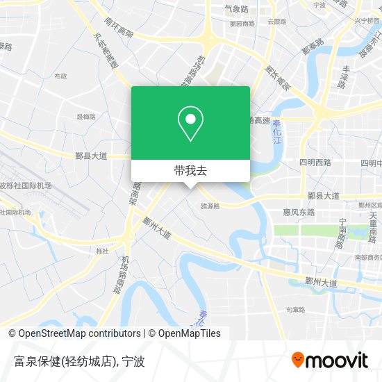 富泉保健(轻纺城店)地图