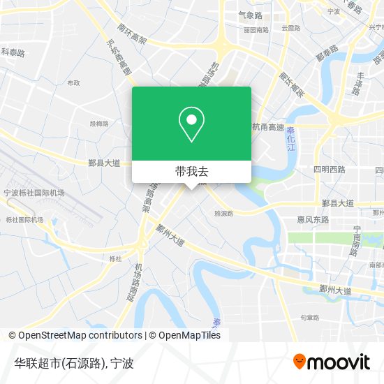 华联超市(石源路)地图