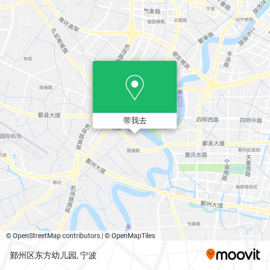 鄞州区东方幼儿园地图