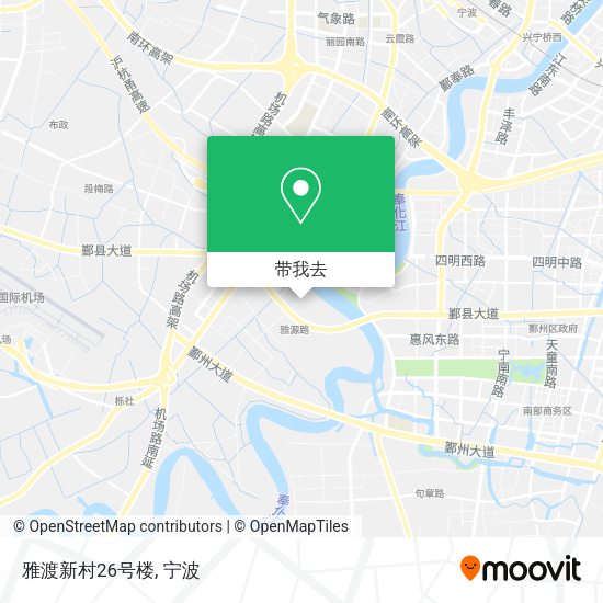雅渡新村26号楼地图