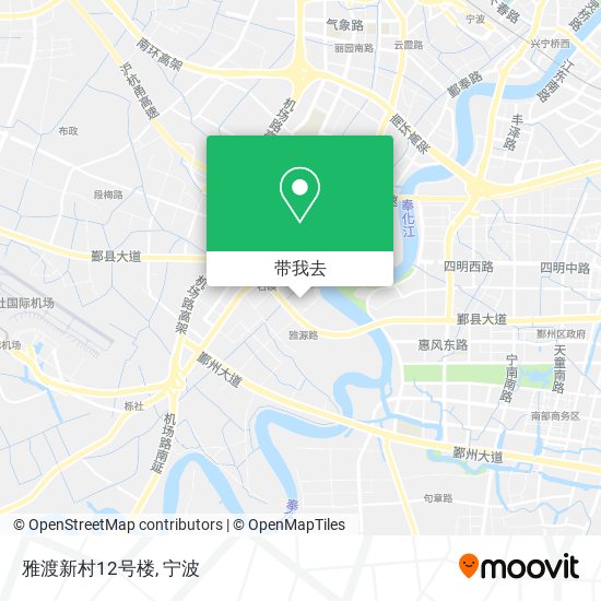 雅渡新村12号楼地图