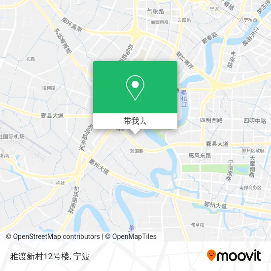 雅渡新村12号楼地图