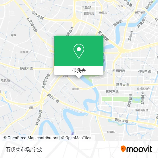 石碶菜市场地图