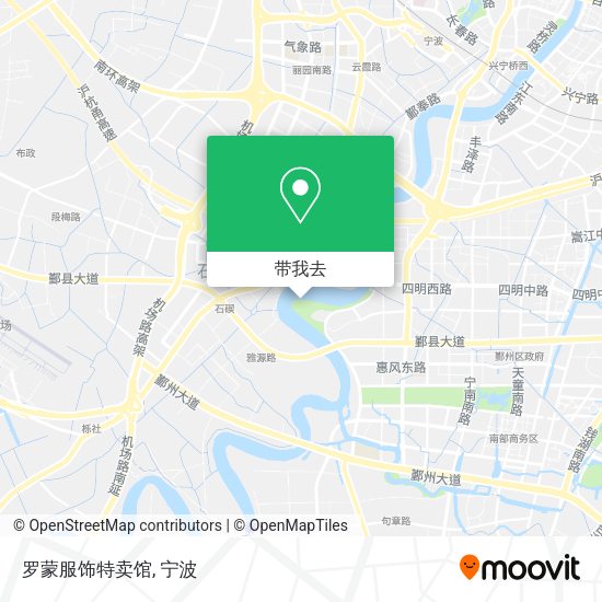 罗蒙服饰特卖馆地图