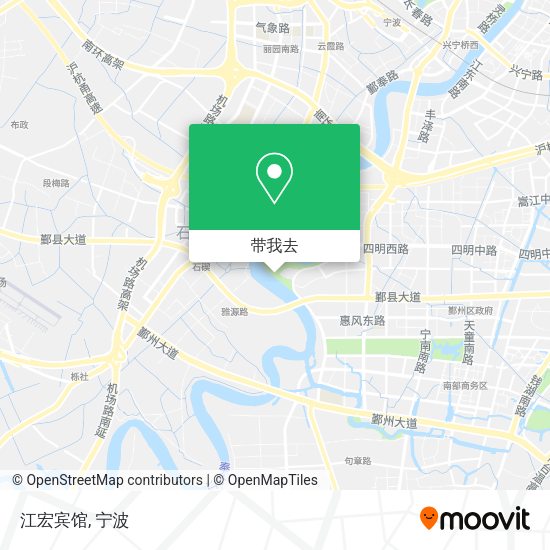 江宏宾馆地图