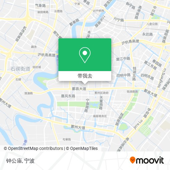 钟公庙地图