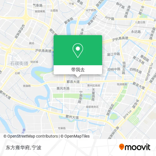 东方雍华府地图