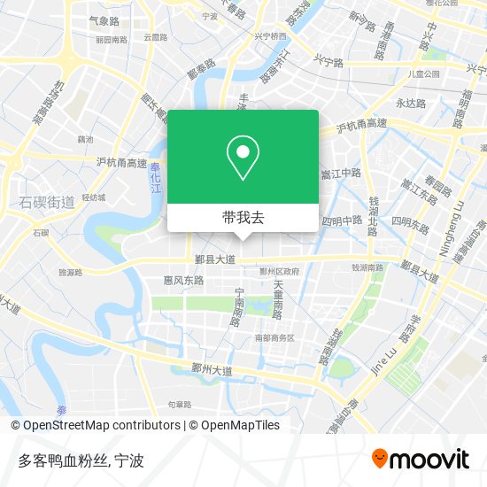 多客鸭血粉丝地图