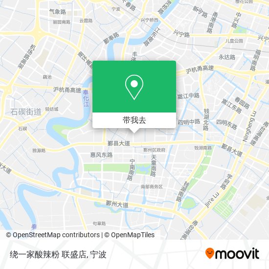 绕一家酸辣粉 联盛店地图