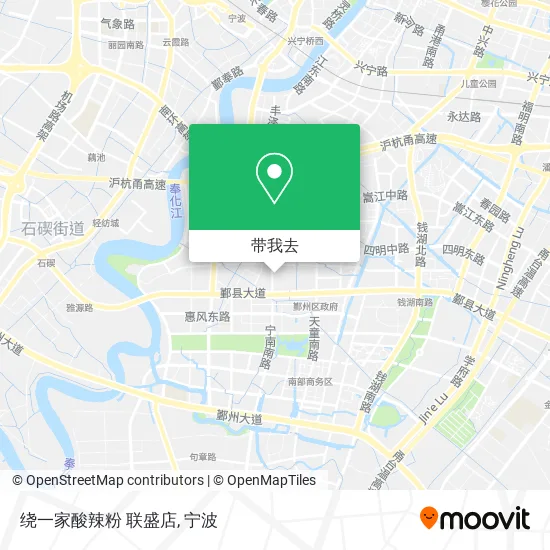 绕一家酸辣粉 联盛店地图