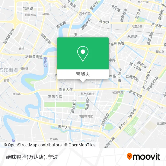 绝味鸭脖(万达店)地图