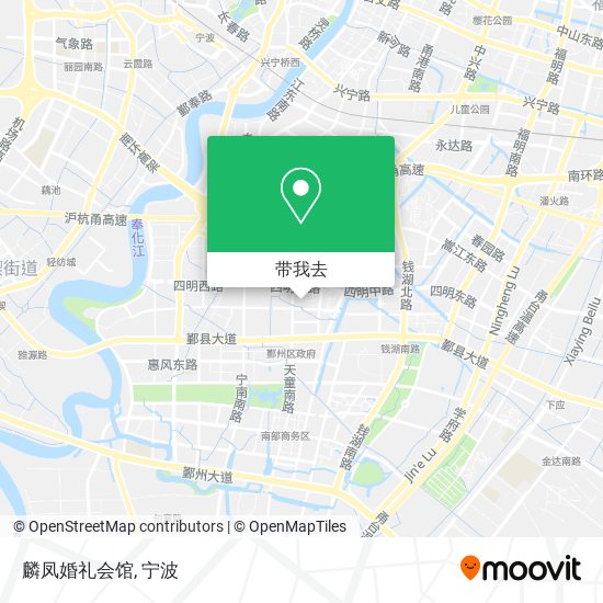麟凤婚礼会馆地图