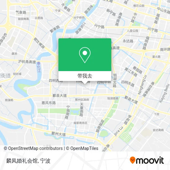 麟凤婚礼会馆地图