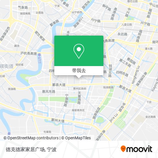德克德家家居广场地图