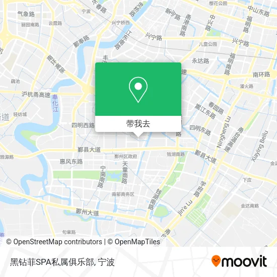 黑钻菲SPA私属俱乐部地图