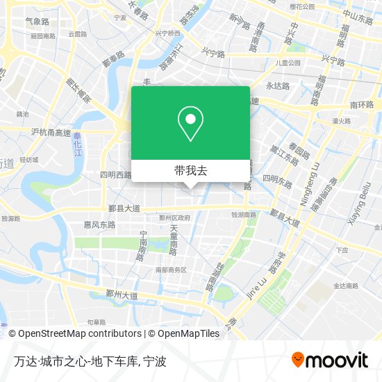 万达·城市之心-地下车库地图