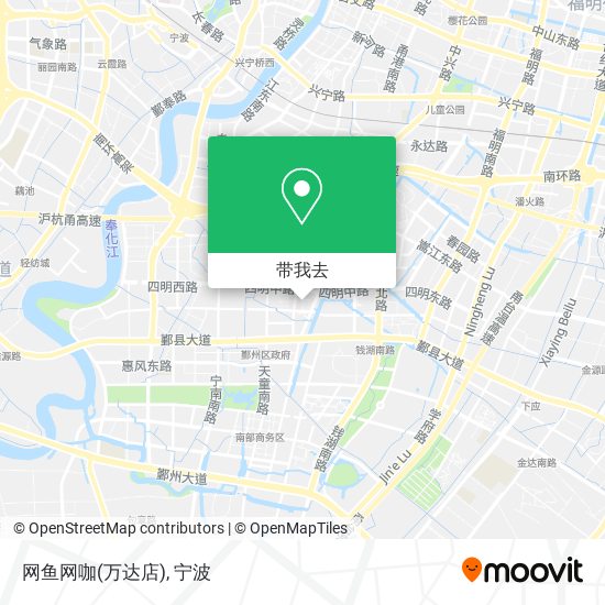 网鱼网咖(万达店)地图