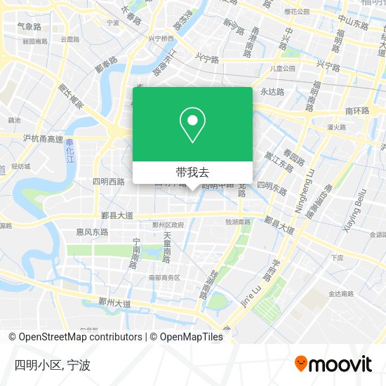 四明小区地图
