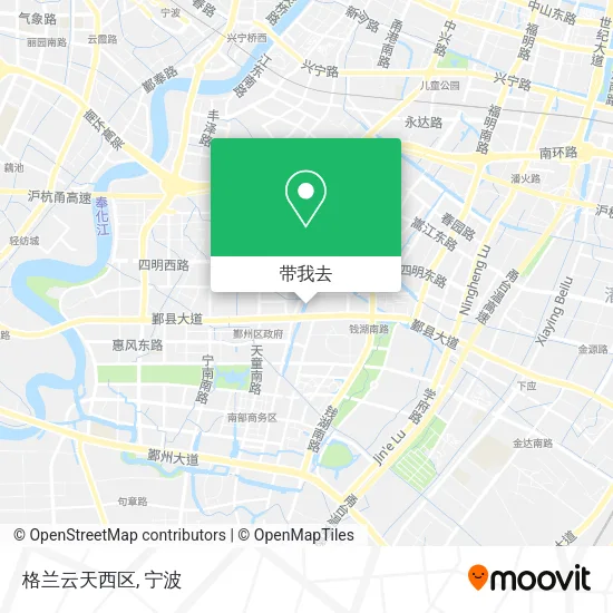 格兰云天西区地图