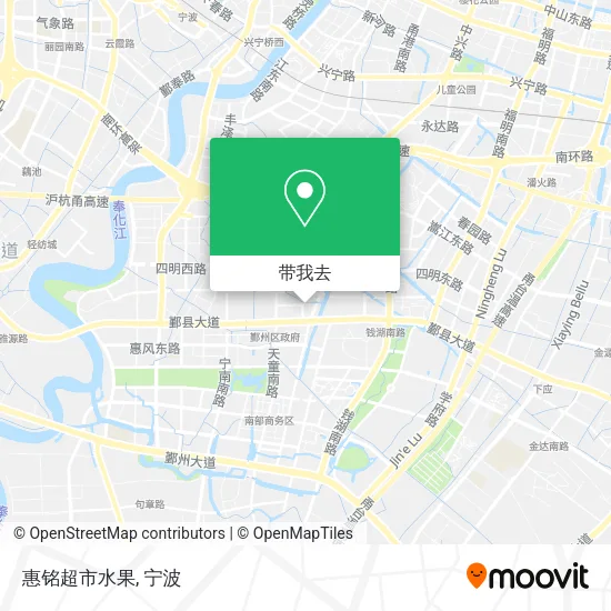 惠铭超市水果地图