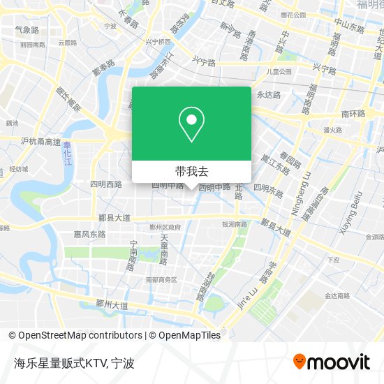 海乐星量贩式KTV地图
