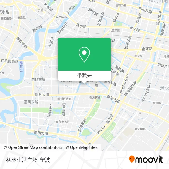 格林生活广场地图