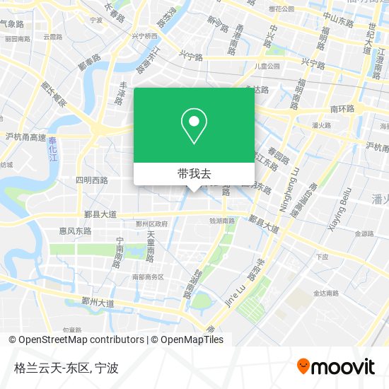 格兰云天-东区地图