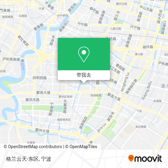 格兰云天-东区地图