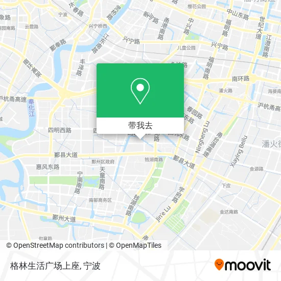 格林生活广场上座地图