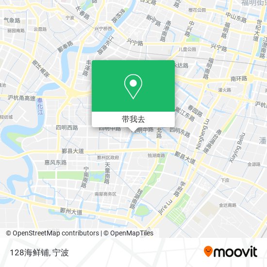 128海鲜铺地图