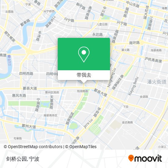 剑桥公园地图