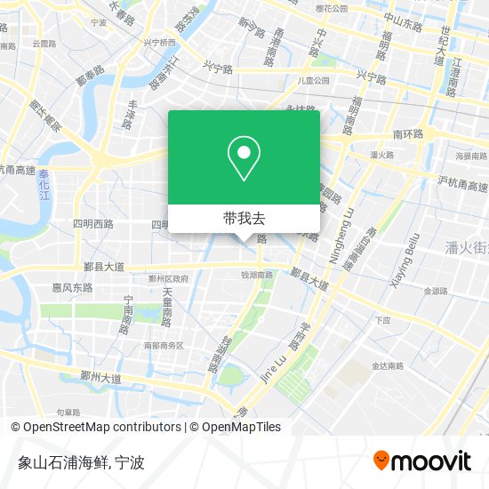 象山石浦海鲜地图